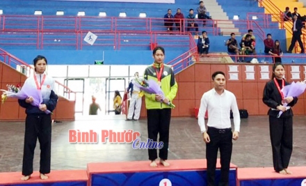 Đại hội thể thao toàn quốc lần VIII: Vương Thị Bình đoạt HCV đầu tiên cho Bình Phước
