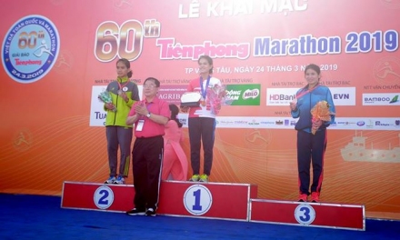 Kết thúc Giải Việt dã toàn quốc và Marathon  Báo Tiền Phong lần thứ 60 năm 2019